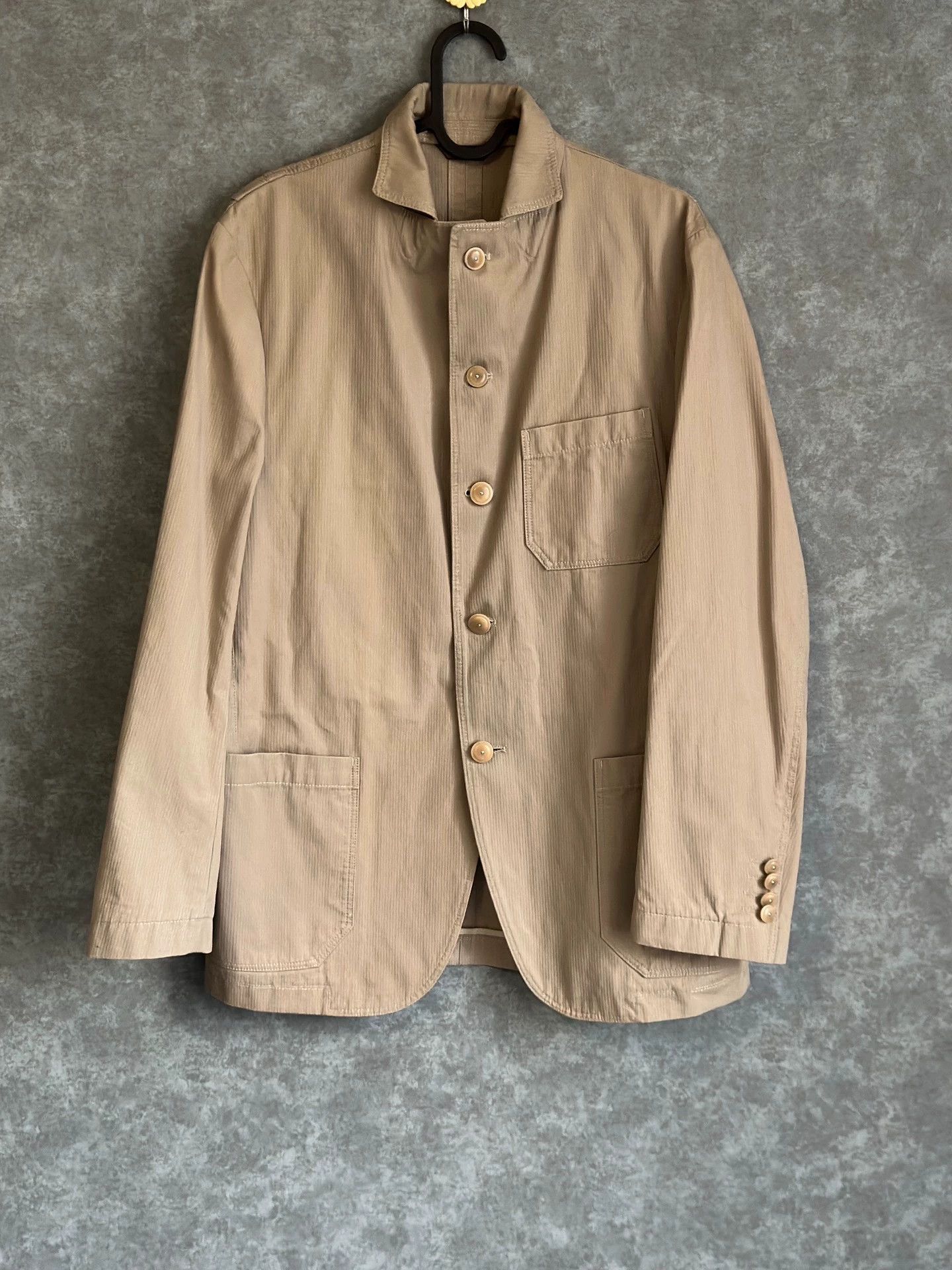 Yohji Yamamoto Yohji Yamamoto'S Early Aar Stand-Up Hard-Shell Suit Jacket -DMC Size US L / EU 52-54 / 3 - 6 Thumbnail