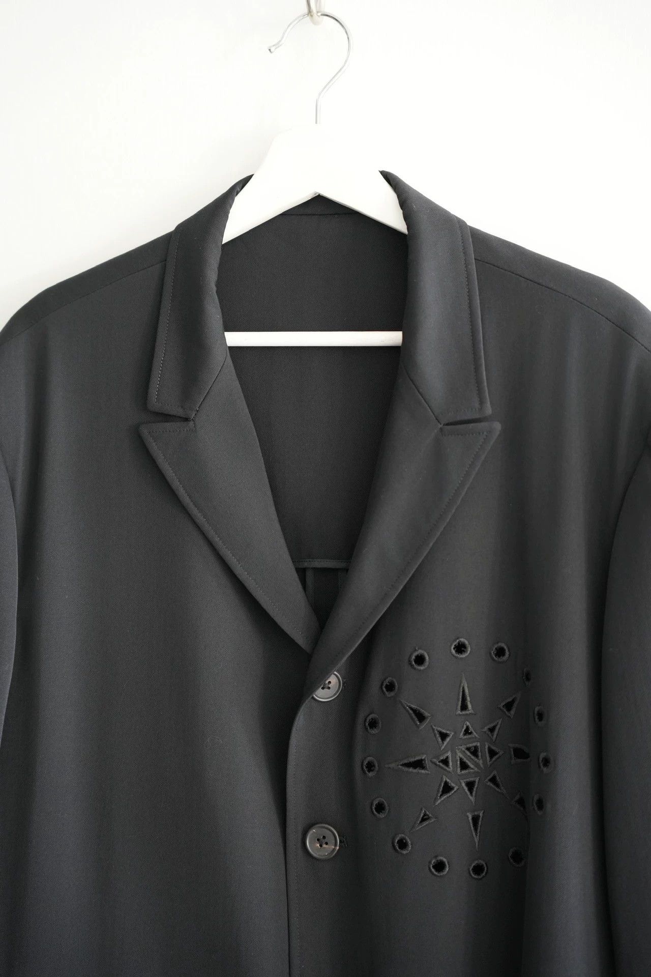 Yohji Yamamoto Yohji Yamamoto 90S First Year Flower Fire Hollowed Out Suit -DMC Size US M / EU 48-50 / 2 - 3 Thumbnail