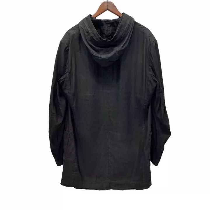 Yohji Yamamoto Yohji Yamamoto | 2008Ss Silk Linen Hooded Light Coat -DMC Size US L / EU 52-54 / 3 - 3 Thumbnail