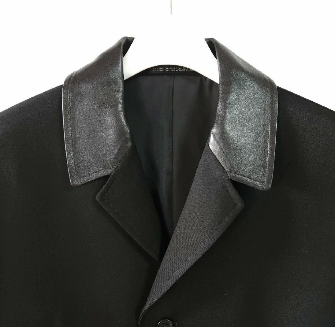 Yohji Yamamoto Yohji Yamamoto 2003Aw Sheepskin Collar Wool Coat -DMC Size US M / EU 48-50 / 2 - 3 Thumbnail