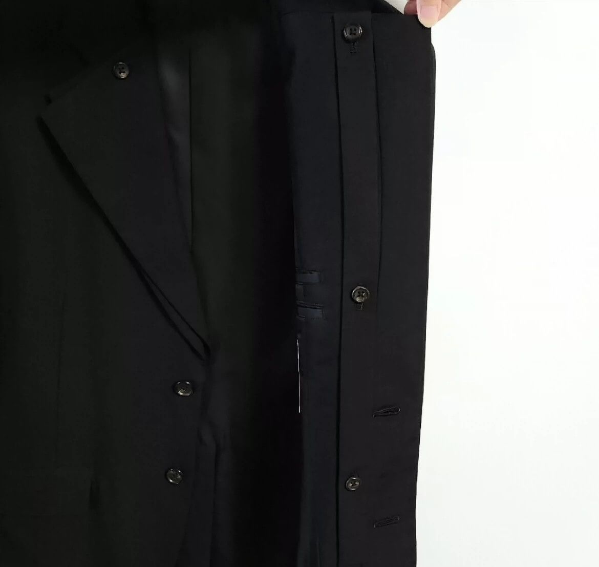 Yohji Yamamoto Yohji Yamamoto | 2007Aw Show Double Collar Wool Coat -DMC Size US M / EU 48-50 / 2 - 5 Thumbnail