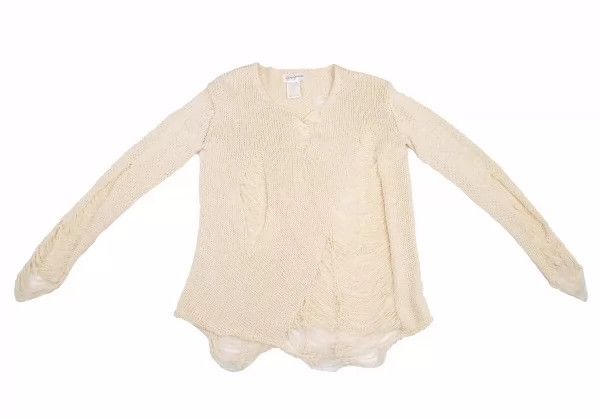 Yohji Yamamoto Yohji Yamamoto 1993Ss Destruction Processing Knitwear -DMC Size US M / EU 48-50 / 2 - 2 Thumbnail