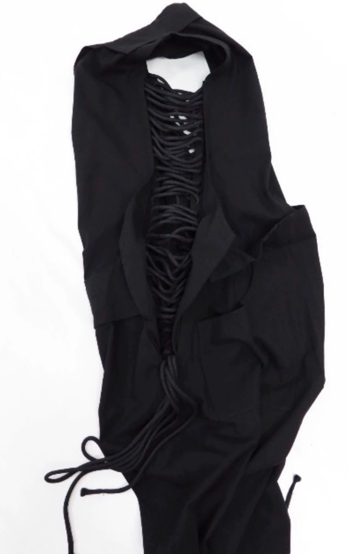 Yohji Yamamoto Yohji Yamamoto | 2008Ss Side Lace-Up Romper - -DMC Size US 30 / EU 46 - 4 Thumbnail