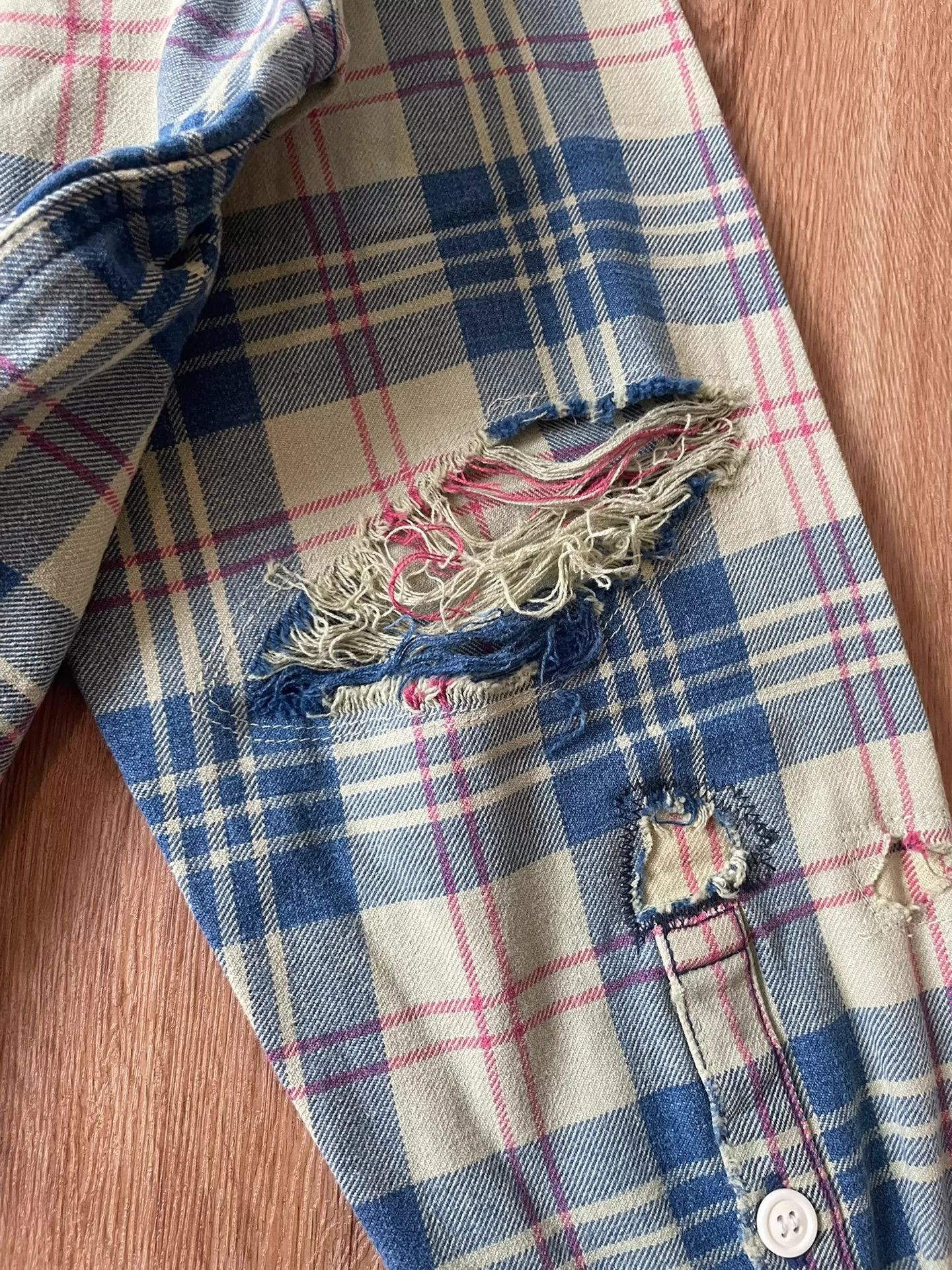Visvim VISVIM 21aw LUMBER CHECK L/S CRASH SHIRT Size US M / EU 48-50 / 2 - 7 Thumbnail