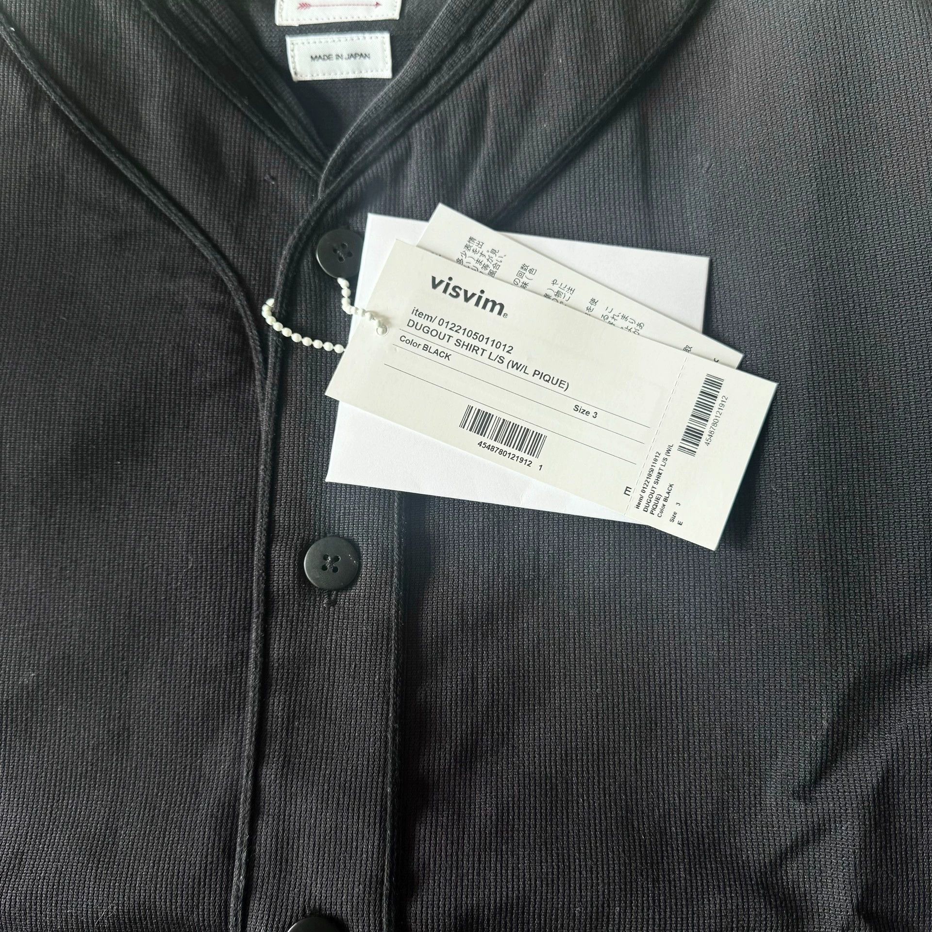Visvim VISVIM 22ss DUGOUT SHIRT L/S (W/L PIQUE) Size US L / EU 52-54 / 3 - 4 Thumbnail