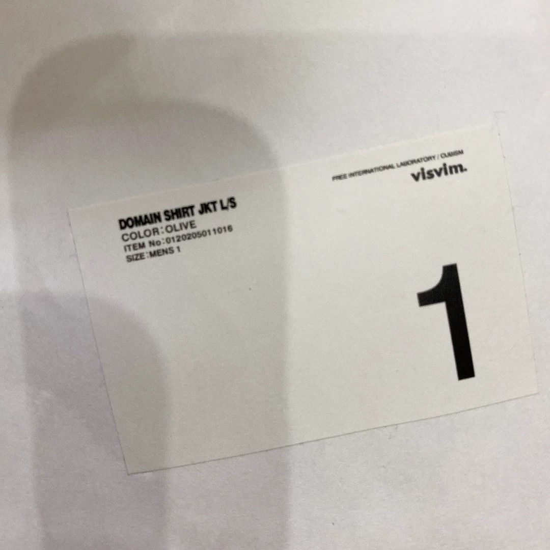 Visvim Visvim domain shirt JKT L/S Size US S / EU 44-46 / 1 - 9 Thumbnail
