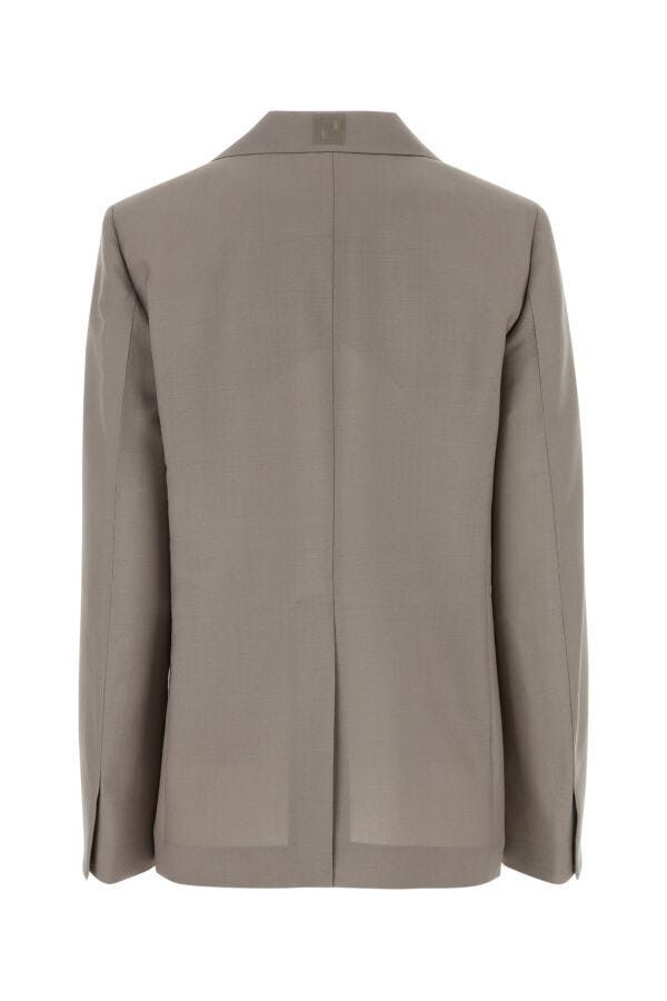 Fendi Dove Grey Mohair Blend Blazer Size S / US 4 / IT 40 - 4 Thumbnail