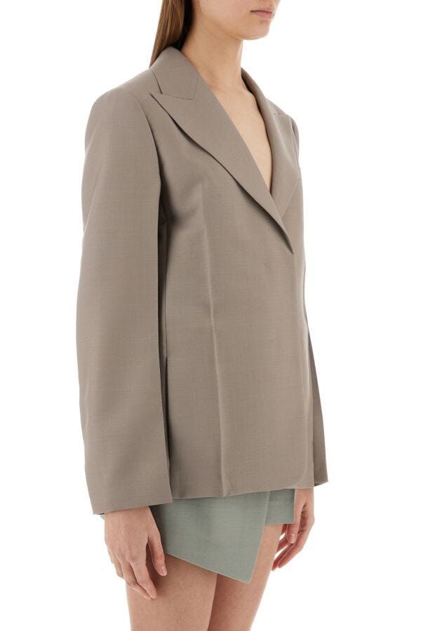 Fendi Dove Grey Mohair Blend Blazer Size S / US 4 / IT 40 - 5 Thumbnail