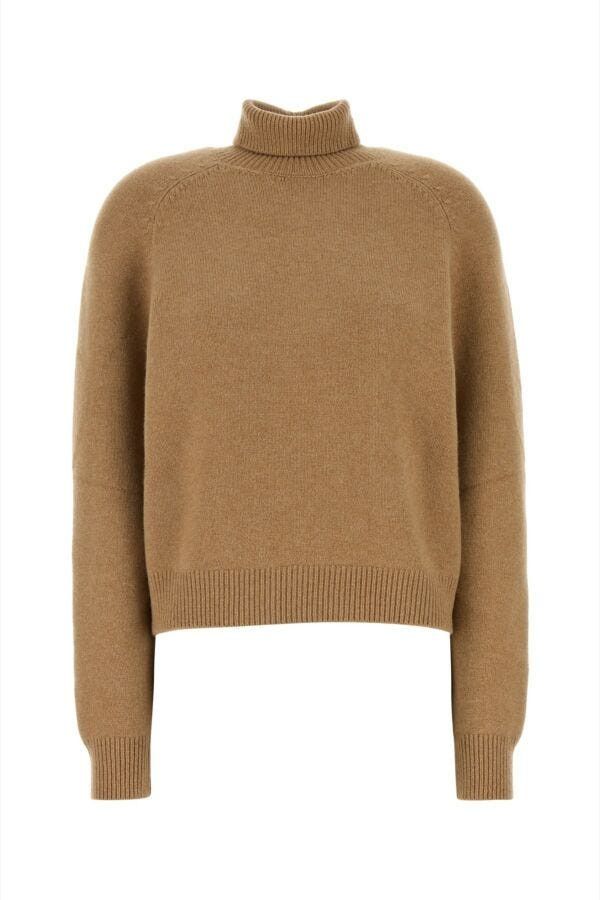 Fendi Camel Cashmere Blend Sweater Size S / US 4 / IT 40 - 3 Thumbnail