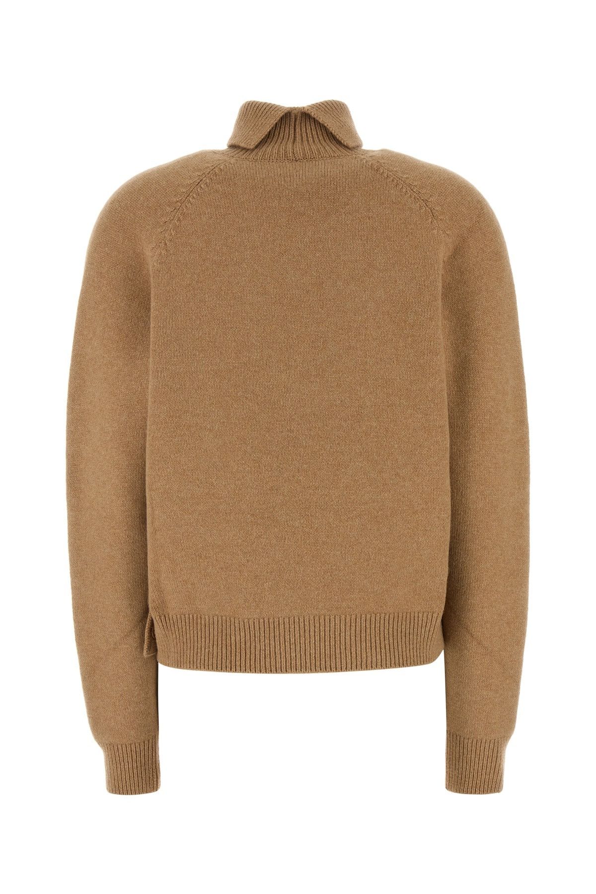 Fendi Camel Cashmere Blend Sweater Size S / US 4 / IT 40 - 2 Thumbnail