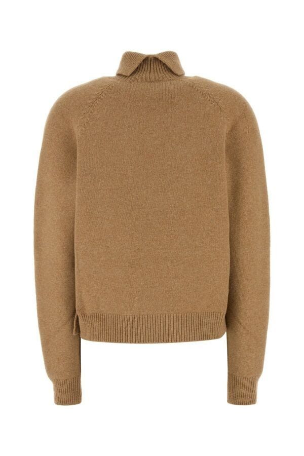 Fendi Camel Cashmere Blend Sweater Size S / US 4 / IT 40 - 4 Thumbnail