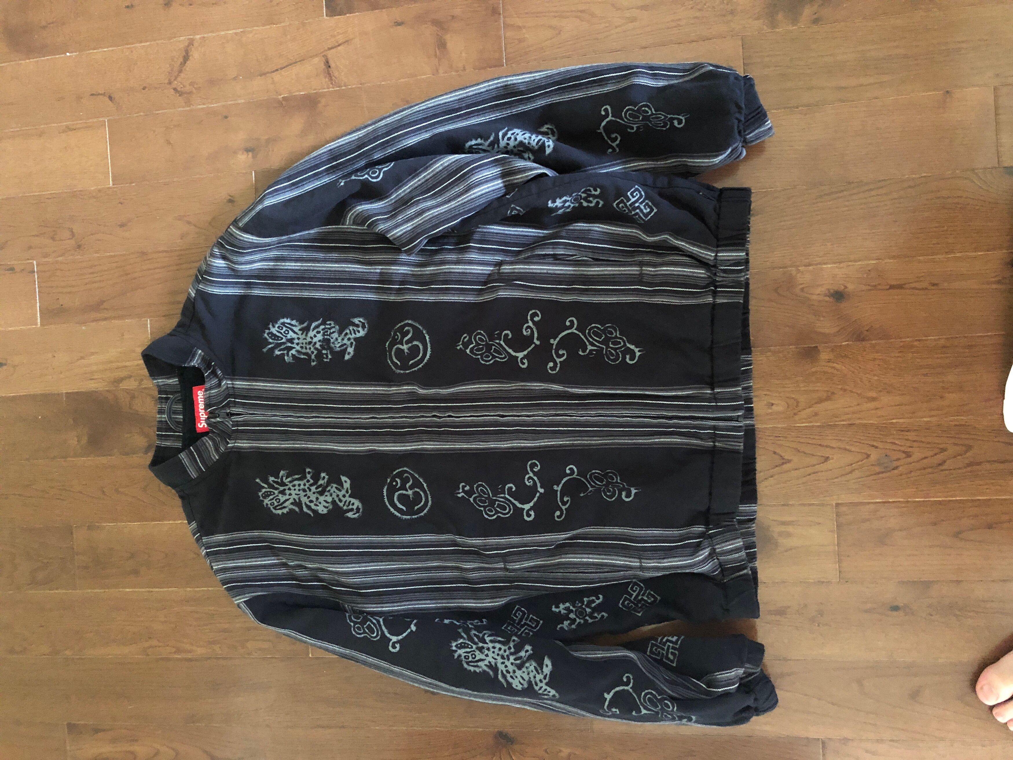 Supreme Supreme woven striped Batik Jacket in Medium | Grailed