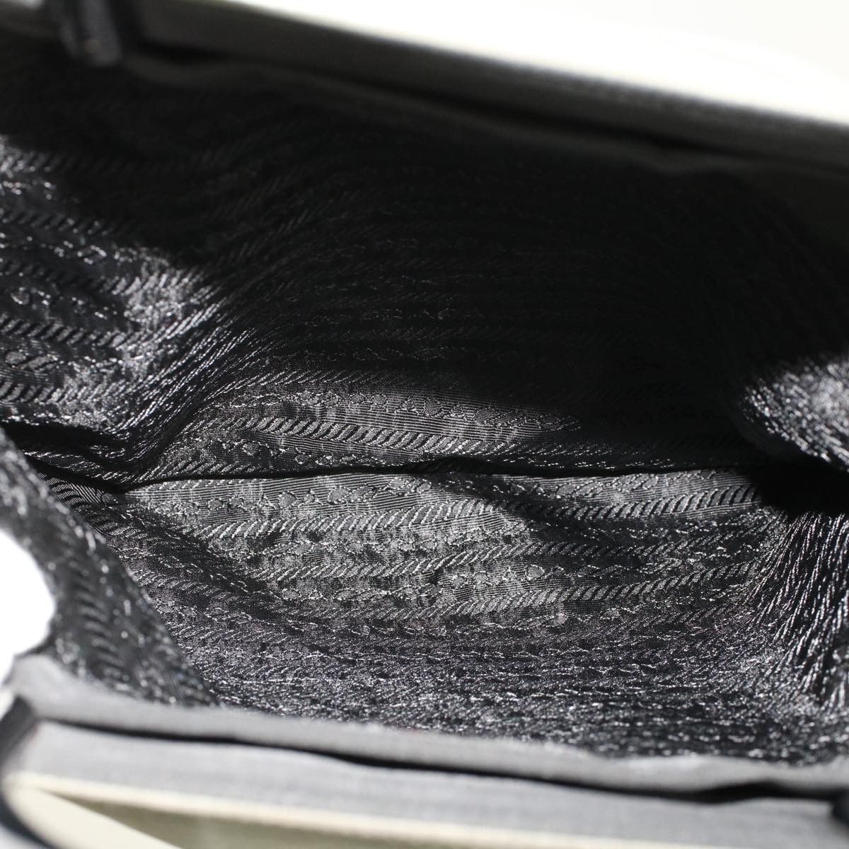 Prada Black Synthetic Handbag (Pre-Owned) Size ONE SIZE - 5 Thumbnail