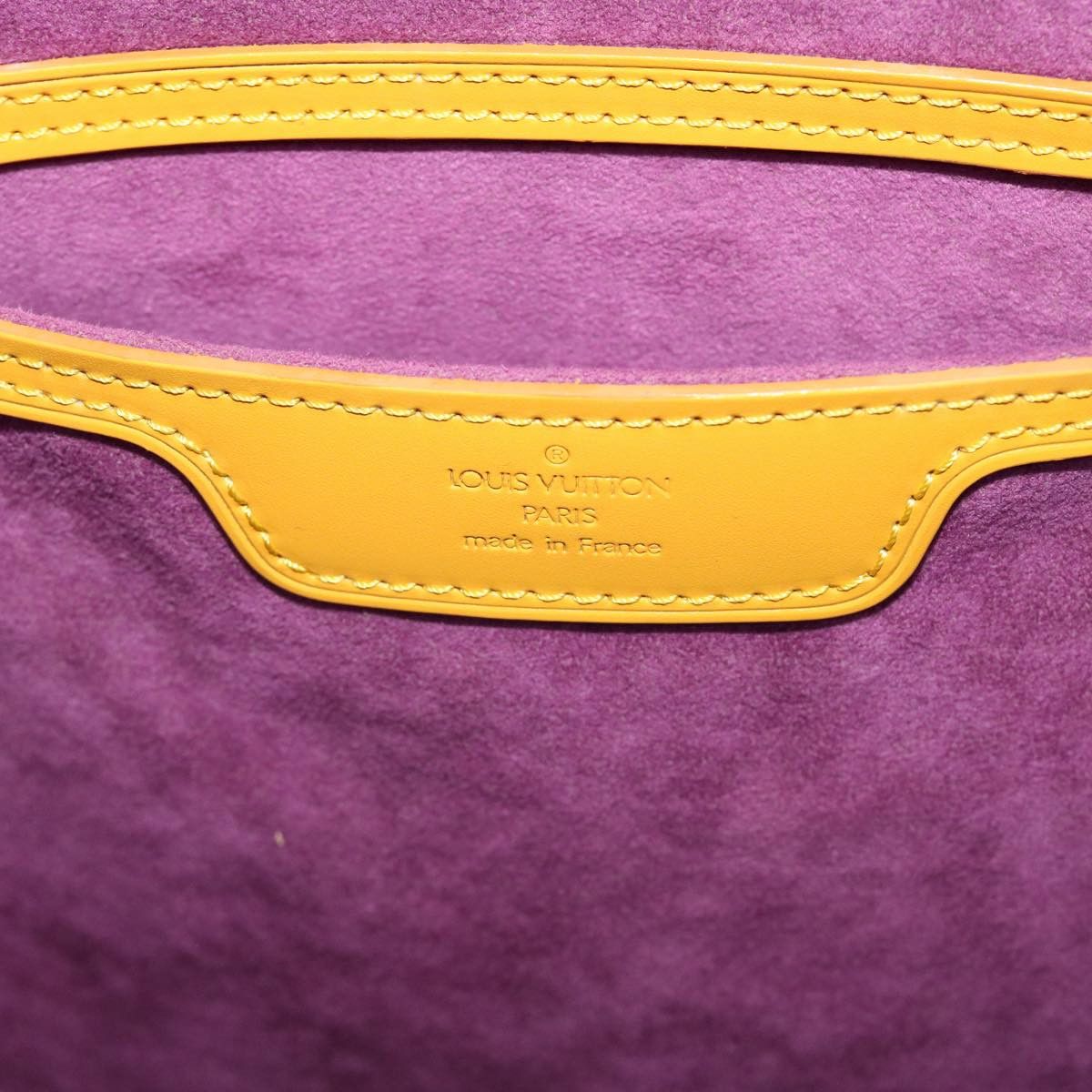 Louis Vuitton Boston Yellow Leather Travel Bag (Pre-Owned) Size ONE SIZE - 7 Thumbnail