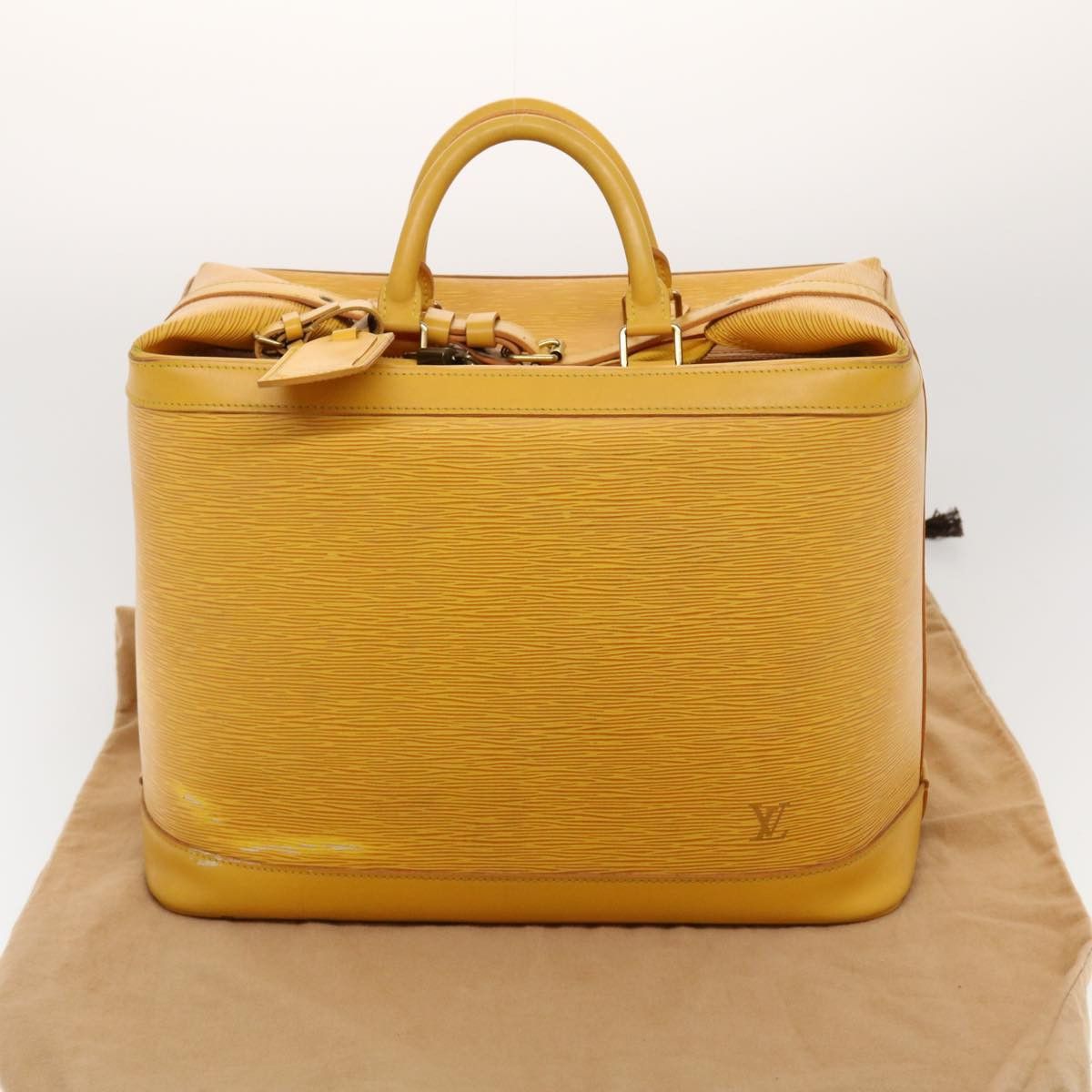 Louis Vuitton Boston Yellow Leather Travel Bag (Pre-Owned) Size ONE SIZE - 8 Thumbnail