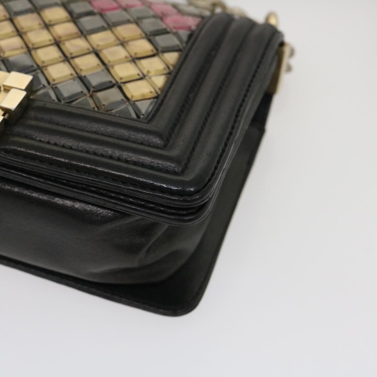 Chanel Boy Multicolour Leather Shoulder Bag (Pre-Owned) Size ONE SIZE - 10 Thumbnail