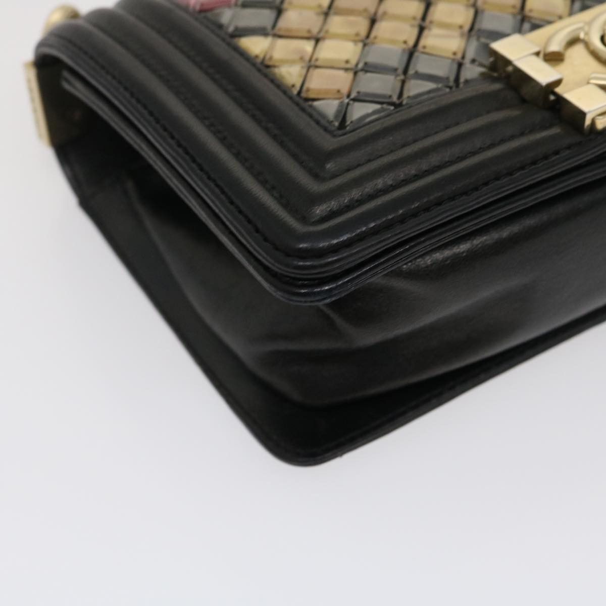 Chanel Boy Multicolour Leather Shoulder Bag (Pre-Owned) Size ONE SIZE - 11 Thumbnail