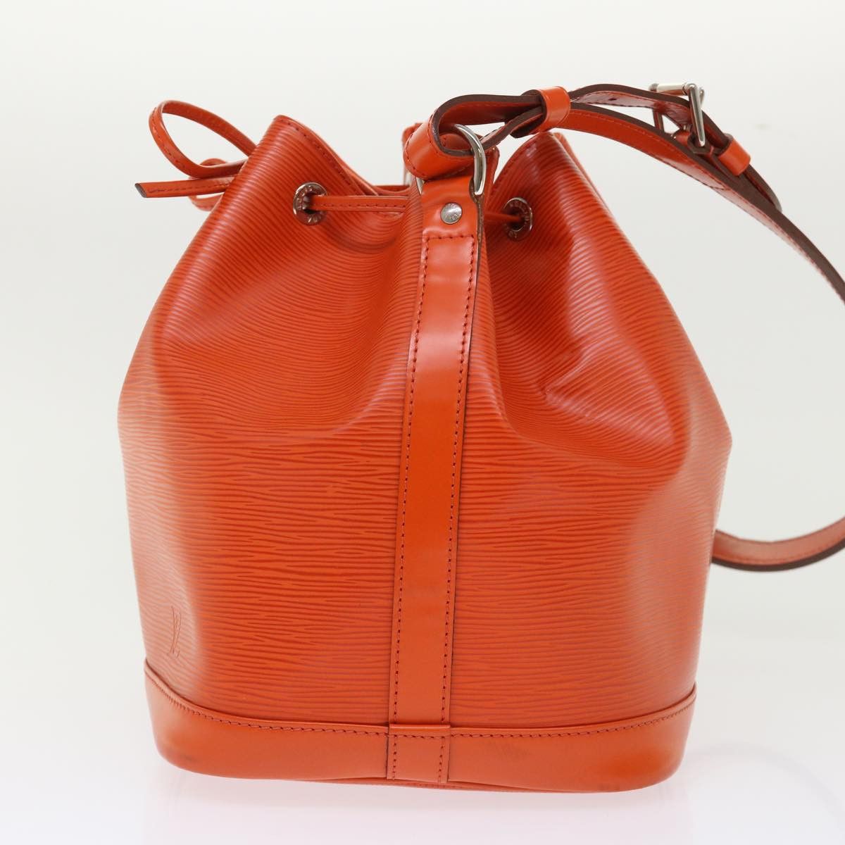 Louis Vuitton Petit Noé Orange Leather Shoulder Bag (Pre-Owned) Size ONE SIZE - 9 Thumbnail