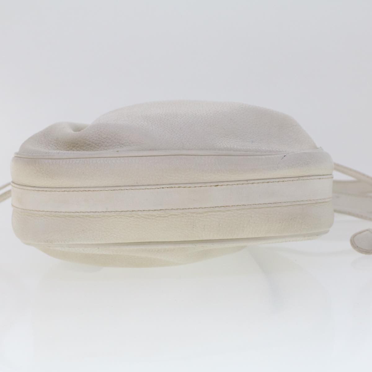 Gucci White Leather Shoulder Bag (Pre-Owned) Size ONE SIZE - 3 Thumbnail