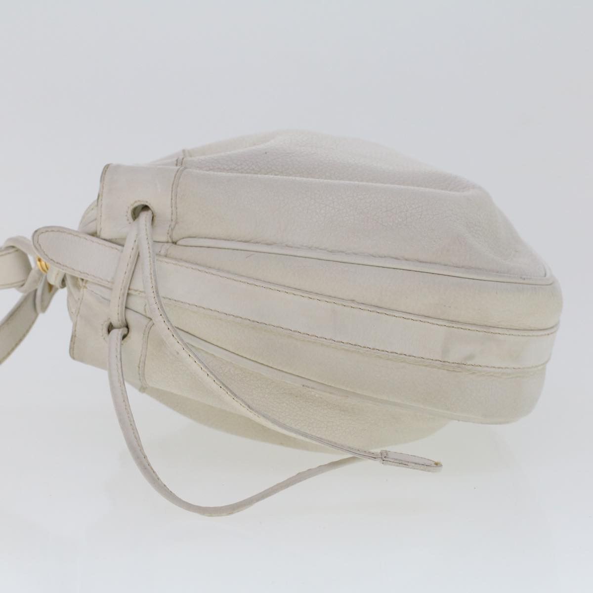 Gucci White Leather Shoulder Bag (Pre-Owned) Size ONE SIZE - 10 Thumbnail