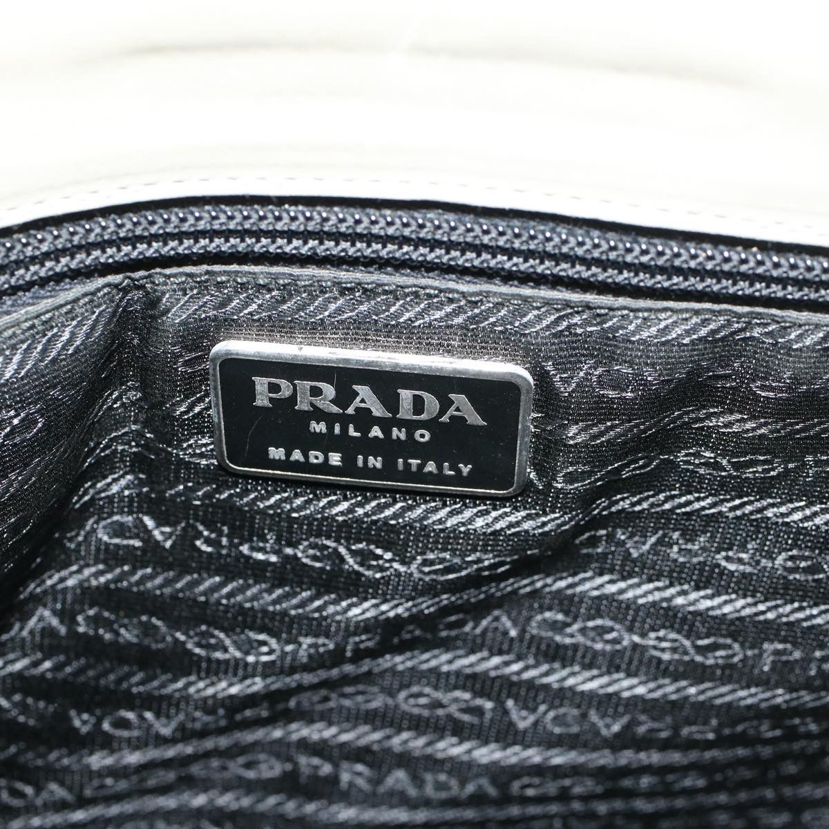 Prada Beige Leather Handbag (Pre-Owned) Size ONE SIZE - 7 Thumbnail