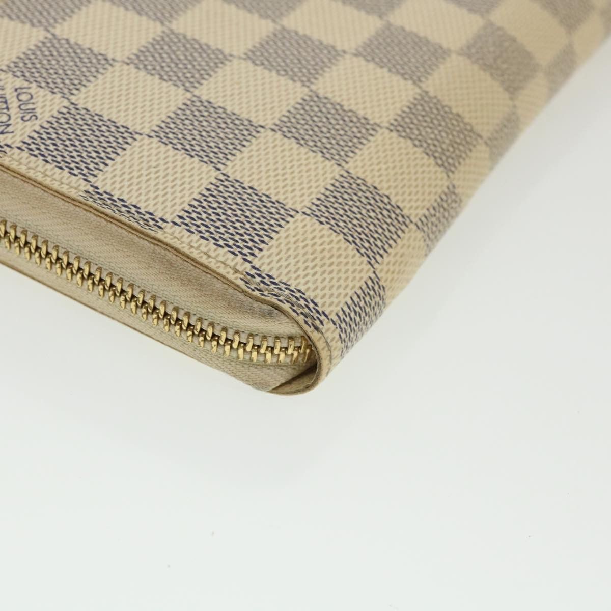 Louis Vuitton Zippy Wallet Turquoise Canvas Wallet (Pre-Owned) Size ONE SIZE - 7 Thumbnail