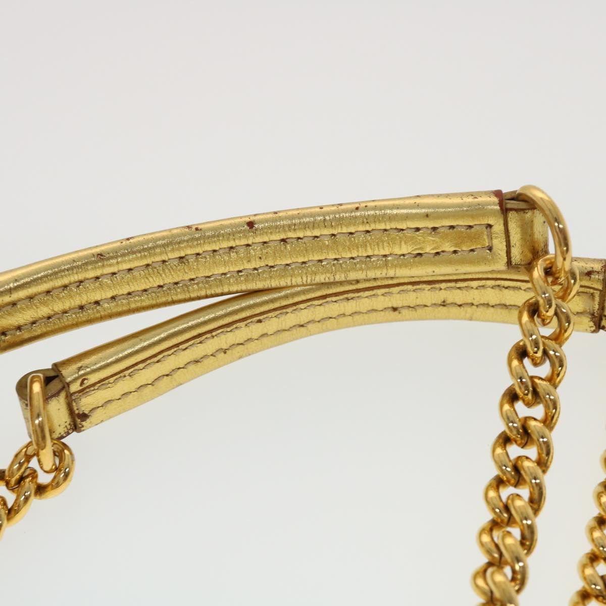 Prada Gold Synthetic Shoulder Bag (Pre-Owned) Size ONE SIZE - 11 Thumbnail
