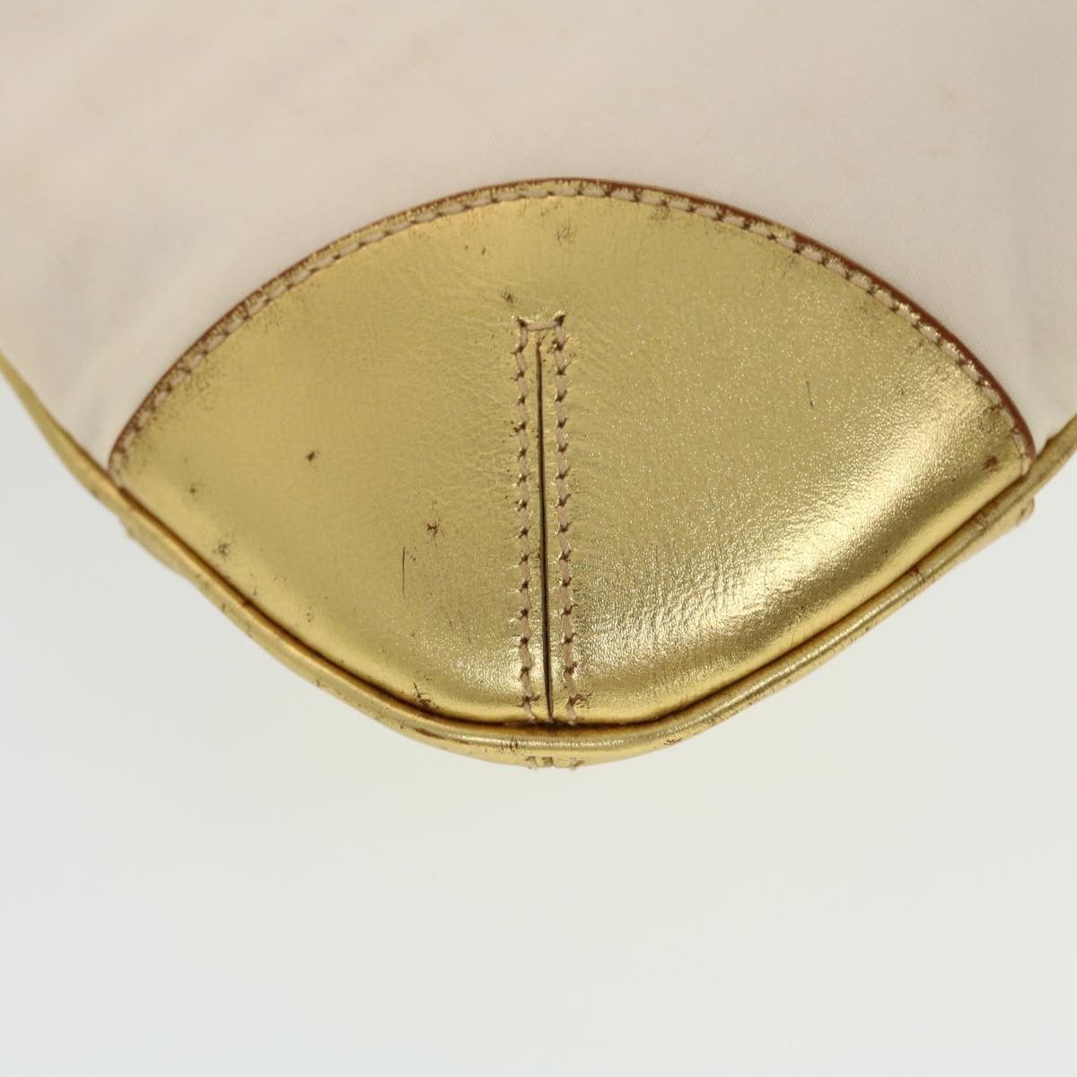 Prada Gold Synthetic Shoulder Bag (Pre-Owned) Size ONE SIZE - 13 Thumbnail