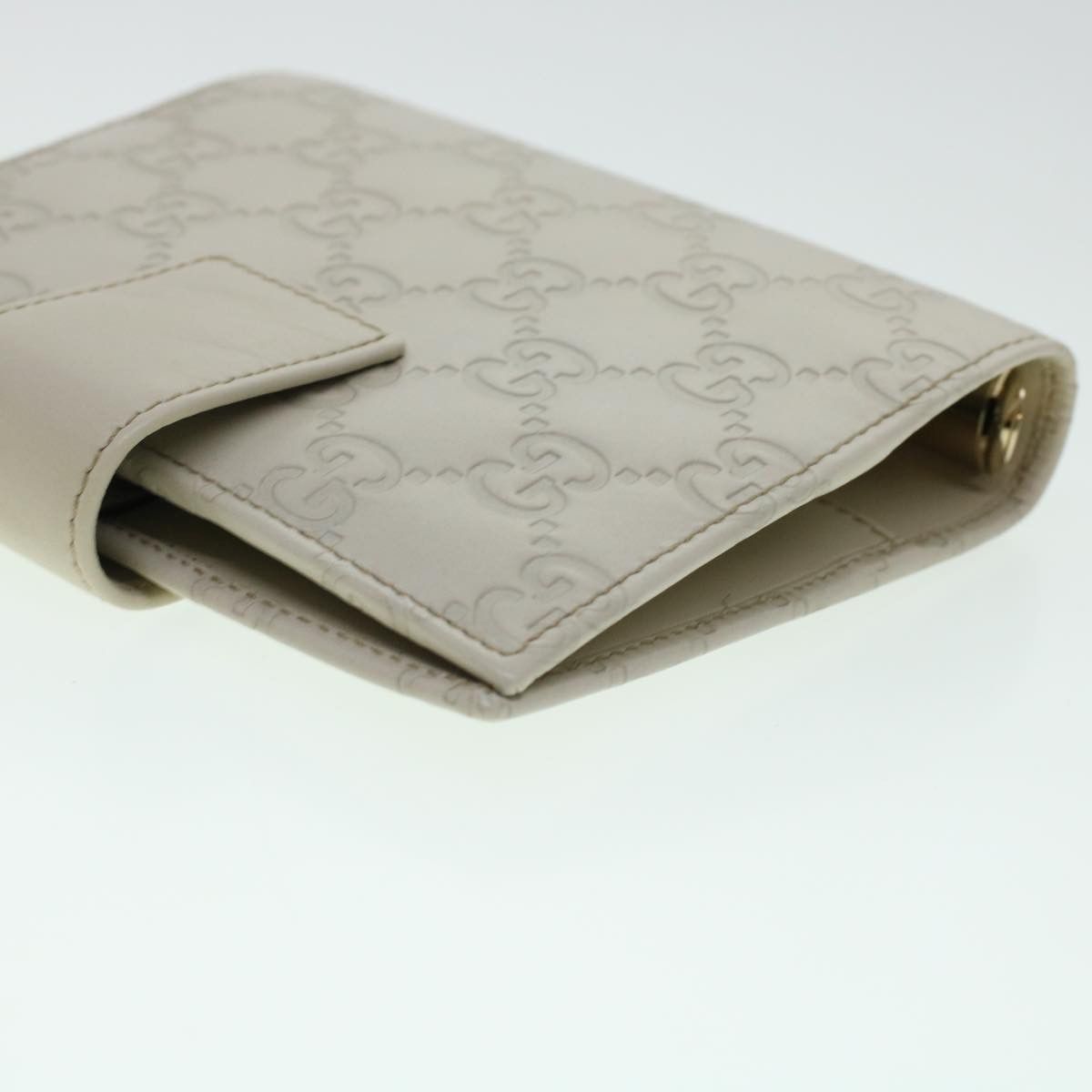 Gucci Gg Canvas White Canvas Wallet (Pre-Owned) Size ONE SIZE - 8 Thumbnail