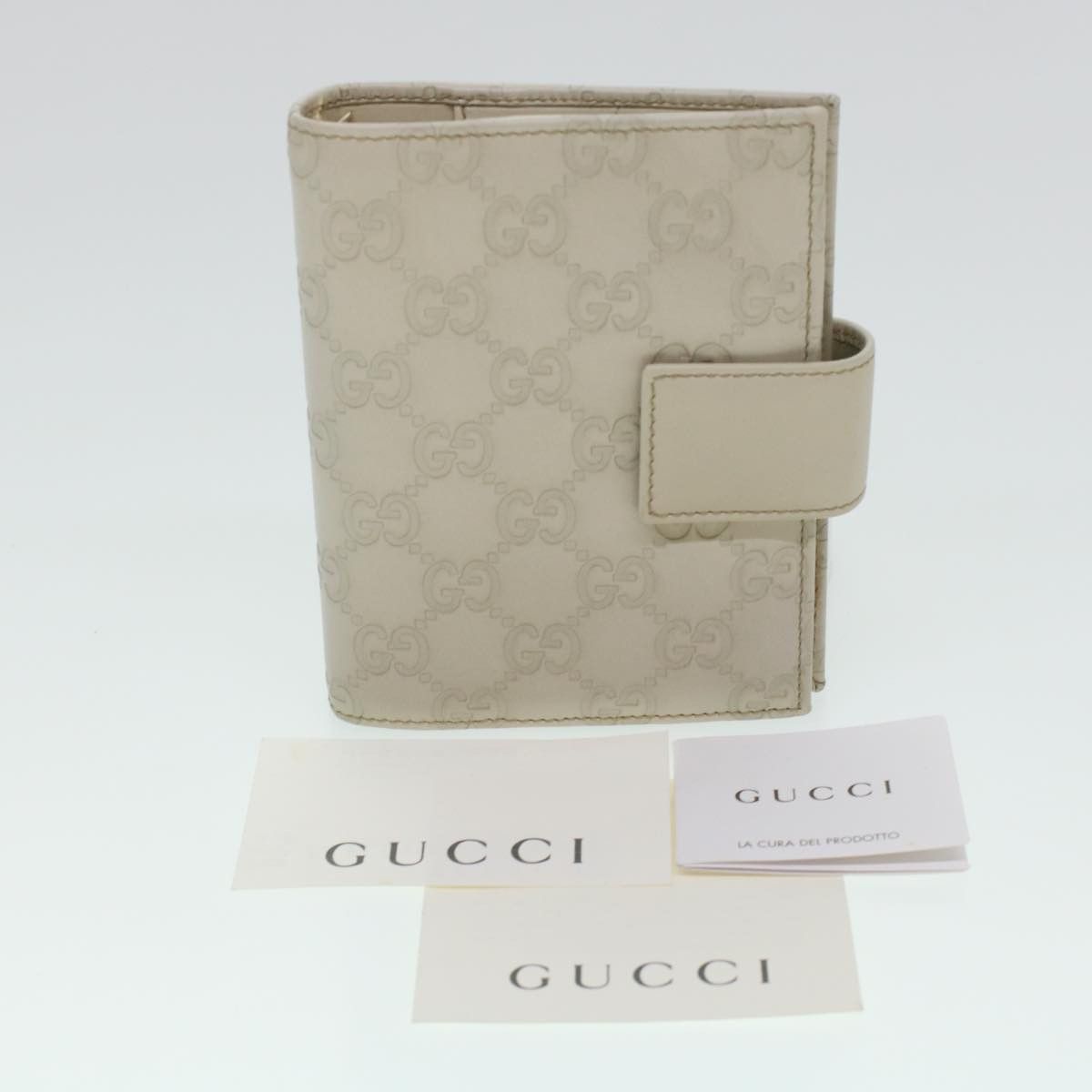 Gucci Gg Canvas White Canvas Wallet (Pre-Owned) Size ONE SIZE - 7 Thumbnail
