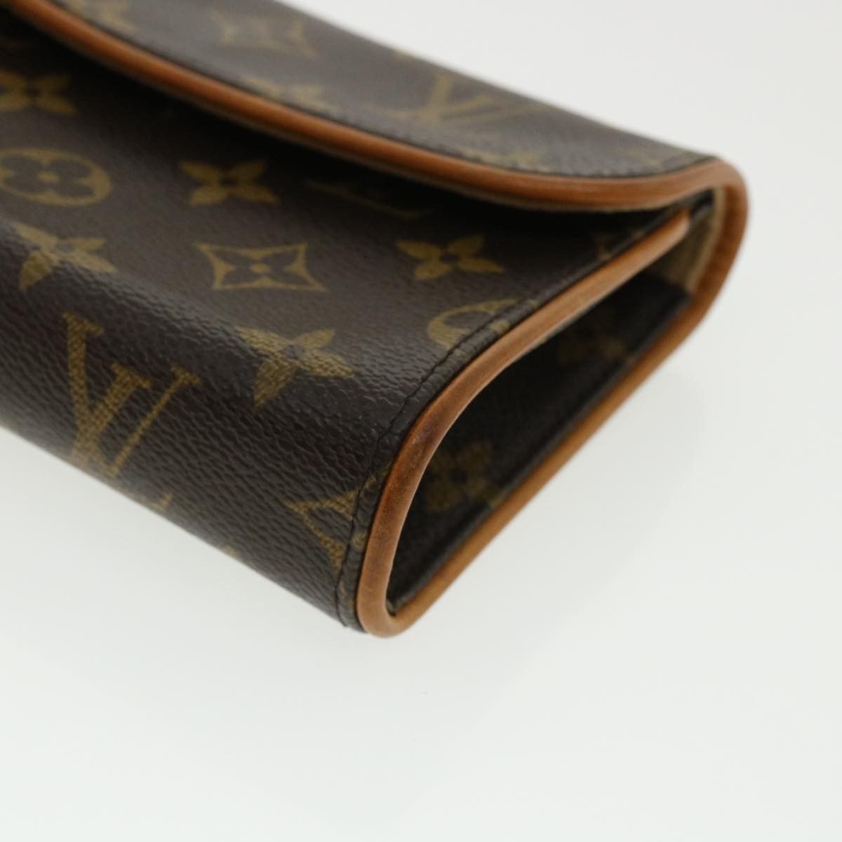Louis Vuitton Pochette Florentine Brown Canvas Shoulder Bag (Pre-Owned) Size ONE SIZE - 5 Thumbnail