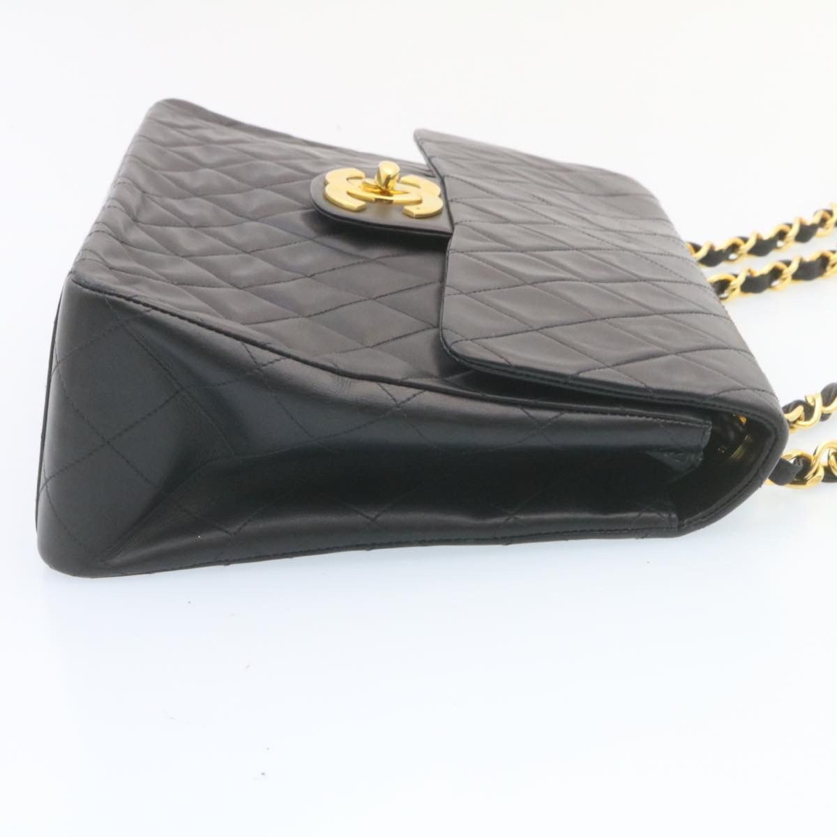 Chanel Black Leather Shoulder Bag (Pre-Owned) Size ONE SIZE - 5 Thumbnail