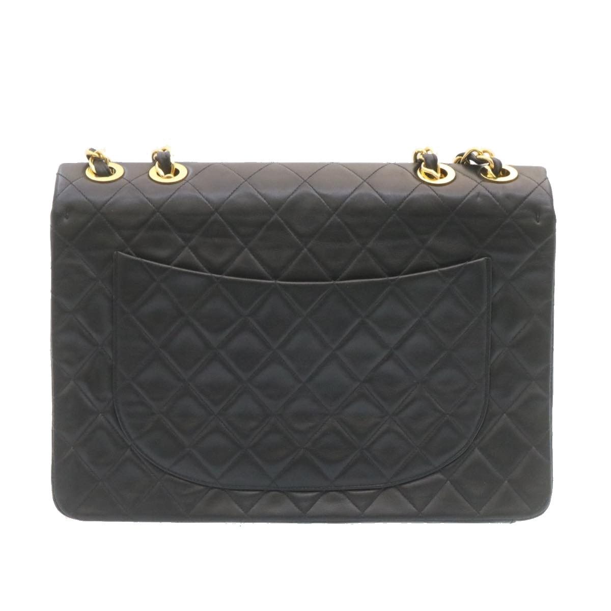 Chanel Black Leather Shoulder Bag (Pre-Owned) Size ONE SIZE - 2 Thumbnail