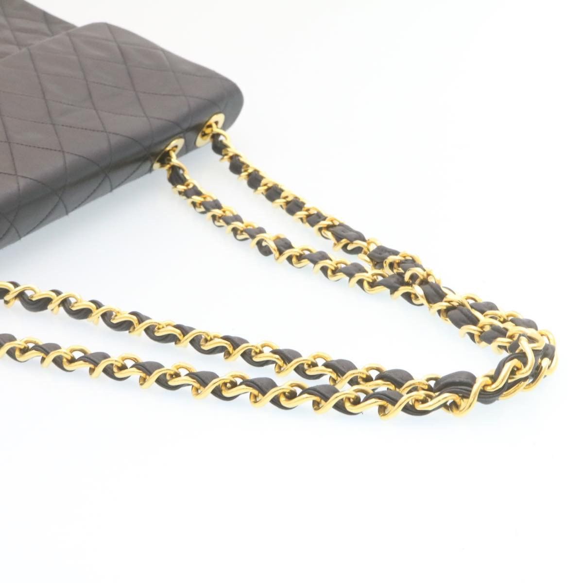 Chanel Black Leather Shoulder Bag (Pre-Owned) Size ONE SIZE - 6 Thumbnail