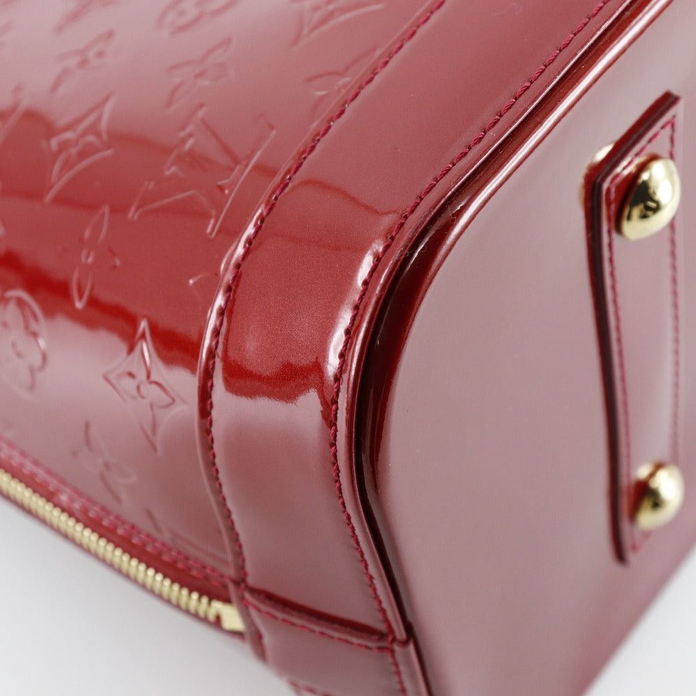 Louis Vuitton Alma Red Patent Leather Handbag (Pre-Owned) Size ONE SIZE - 10 Thumbnail