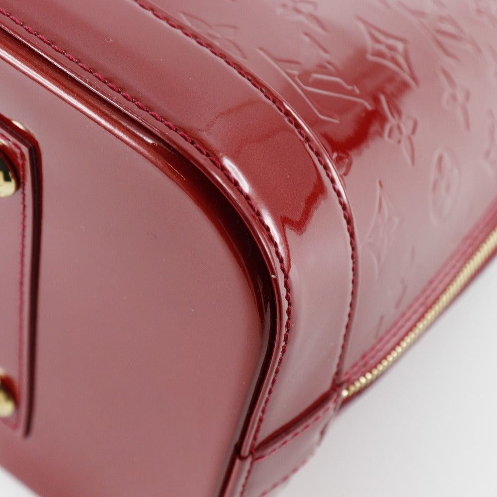 Louis Vuitton Alma Red Patent Leather Handbag (Pre-Owned) Size ONE SIZE - 9 Thumbnail