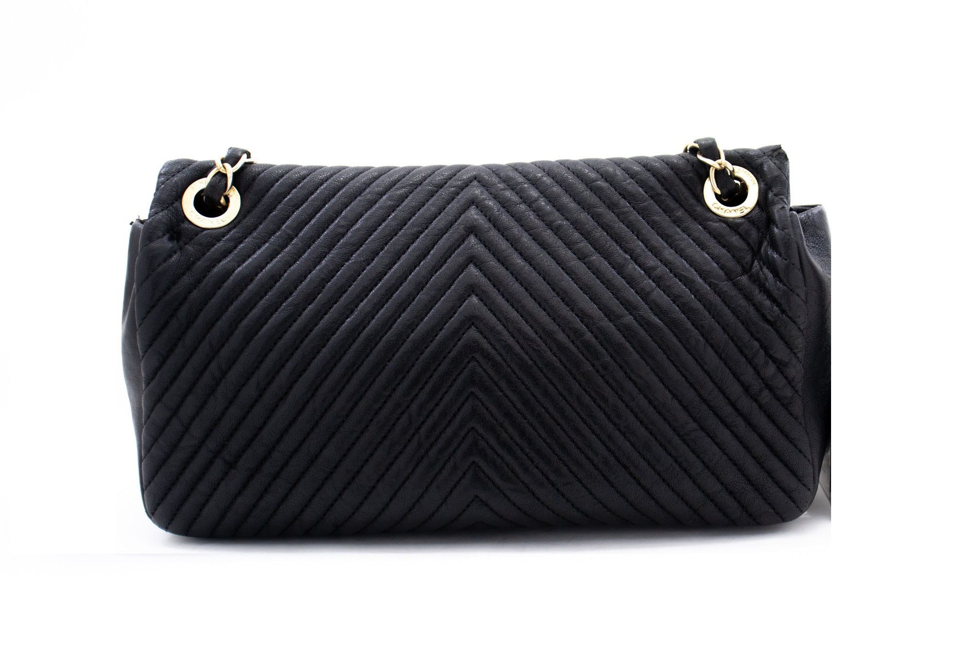 Chanel Timeless Black Leather Shoulder Bag (Pre-Owned) Size ONE SIZE - 2 Thumbnail