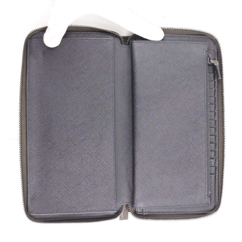 Prada Saffiano Black Leather Wallet (Pre-Owned) Size ONE SIZE - 4 Thumbnail