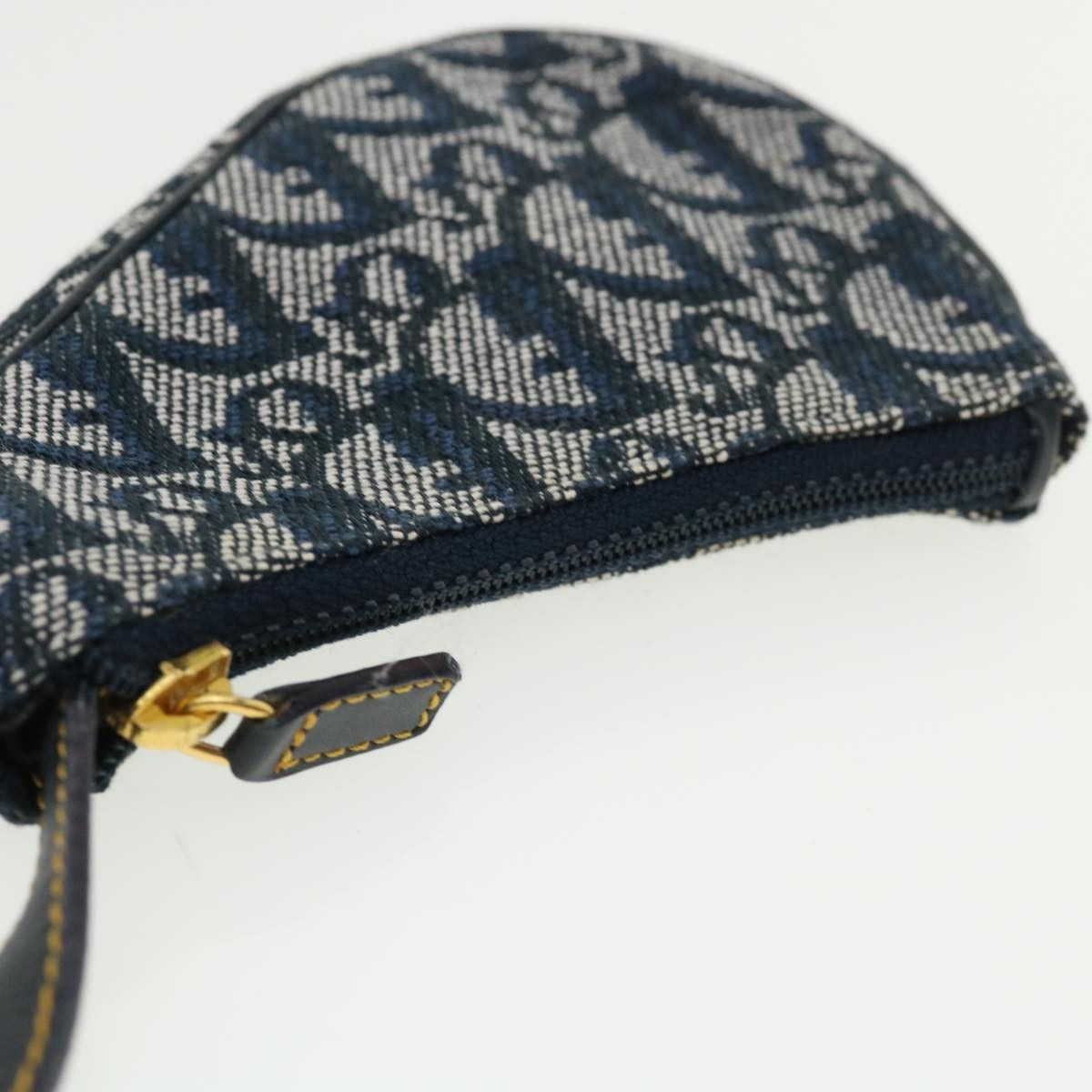 Dior Saddle Navy Canvas Wallet (Pre-Owned) Size ONE SIZE - 2 Thumbnail