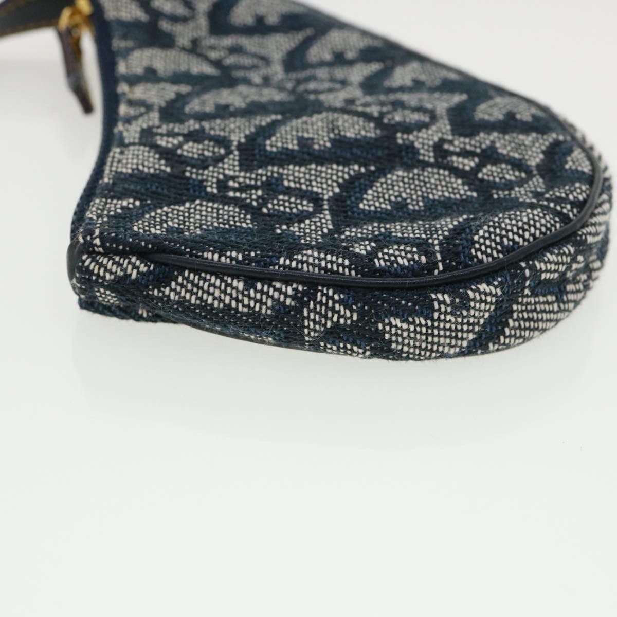 Dior Saddle Navy Canvas Wallet (Pre-Owned) Size ONE SIZE - 7 Thumbnail