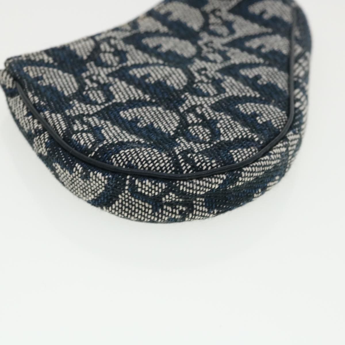 Dior Saddle Navy Canvas Wallet (Pre-Owned) Size ONE SIZE - 4 Thumbnail