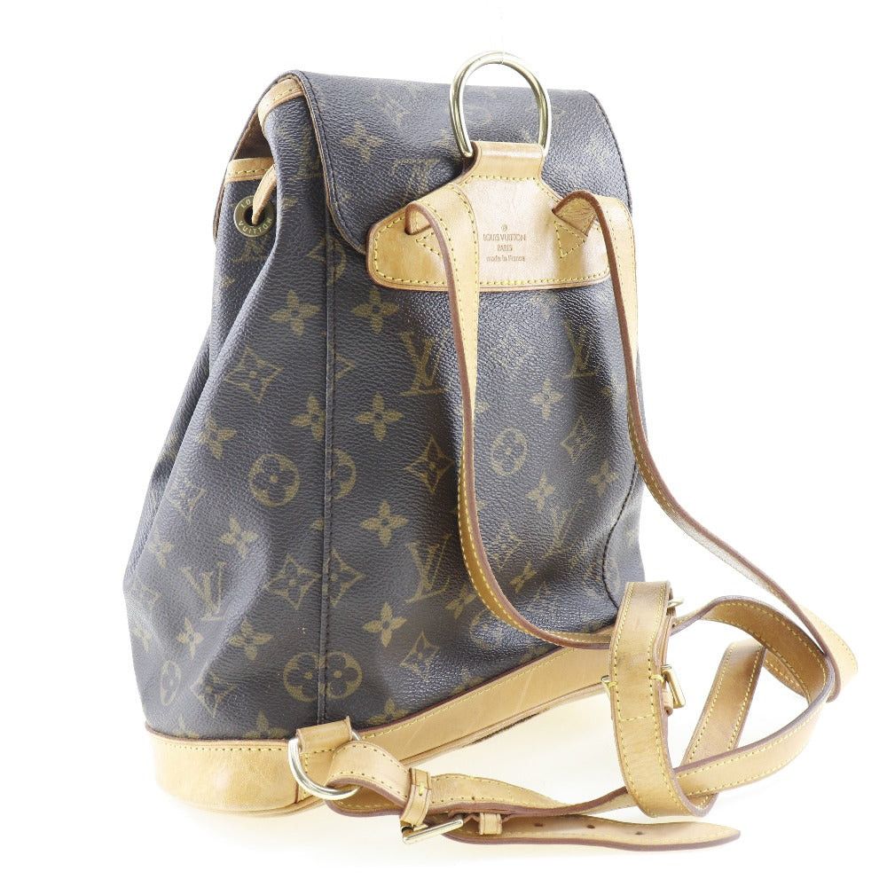 Louis Vuitton Montsouris Brown Canvas Backpack Bag (Pre-Owned) Size ONE SIZE - 2 Thumbnail