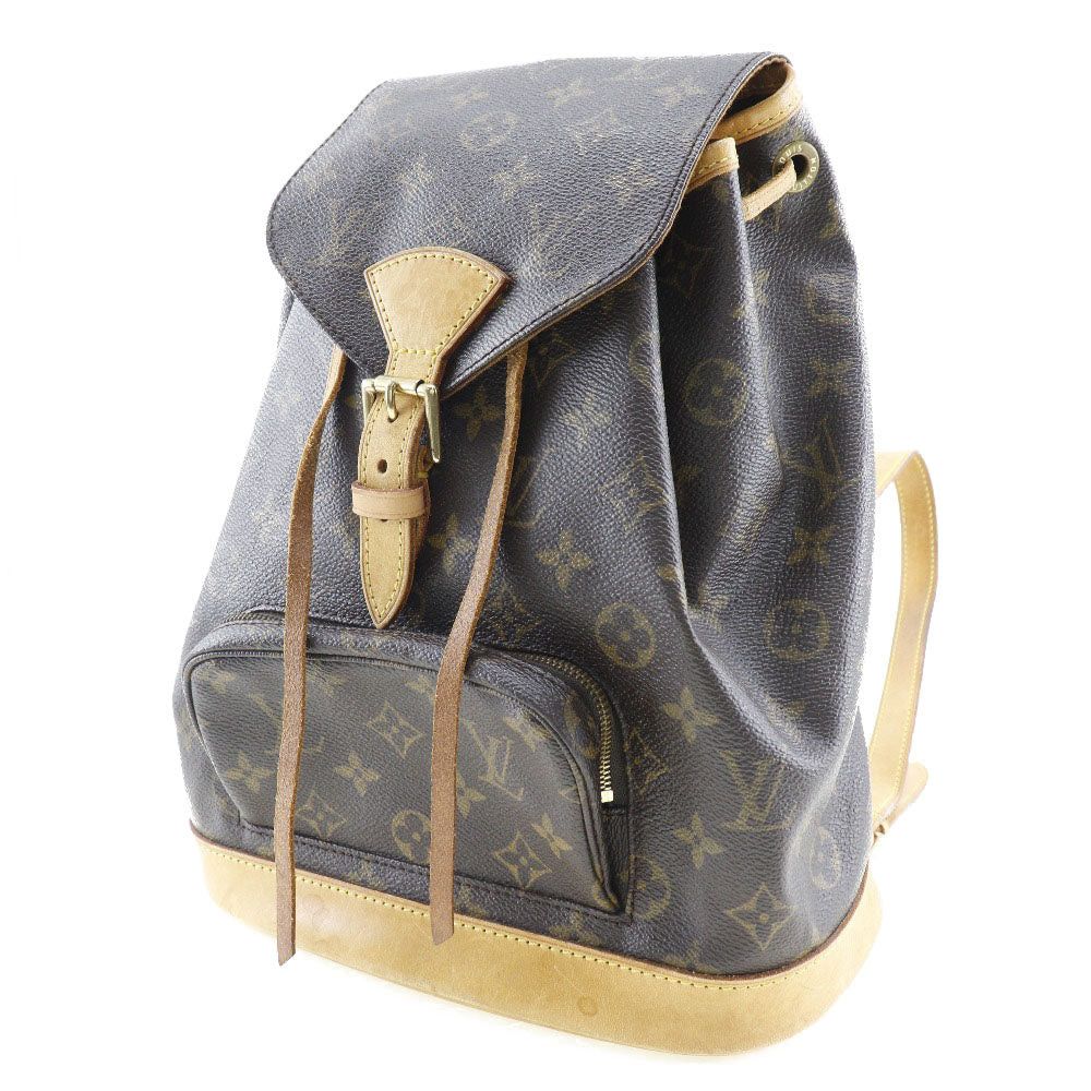Louis Vuitton Montsouris Brown Canvas Backpack Bag (Pre-Owned) Size ONE SIZE - 3 Thumbnail