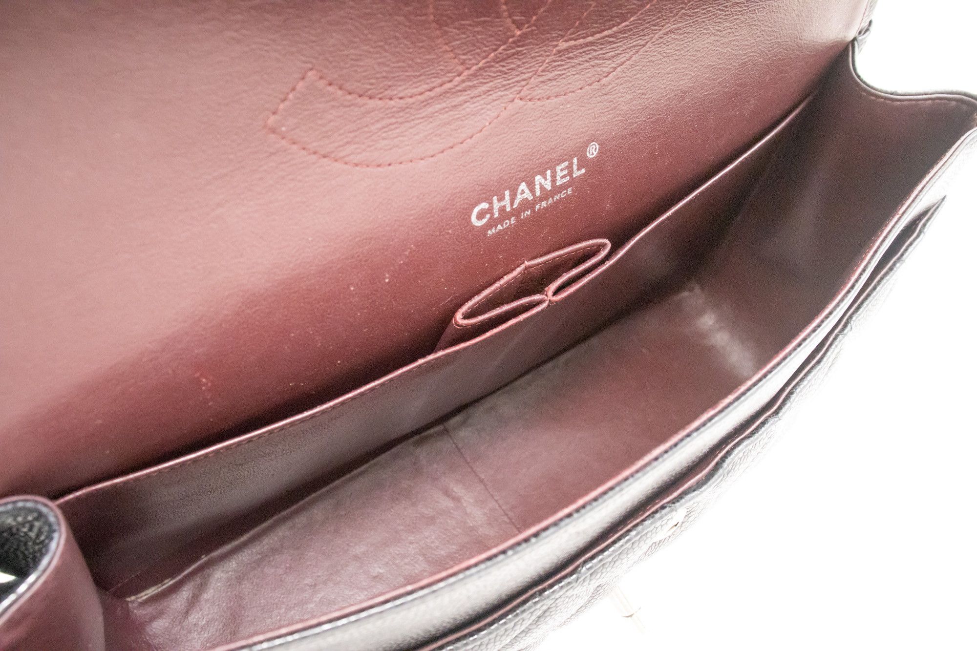 Chanel Classic Flap Black Leather Shoulder Bag (Pre-Owned) Size ONE SIZE - 5 Thumbnail