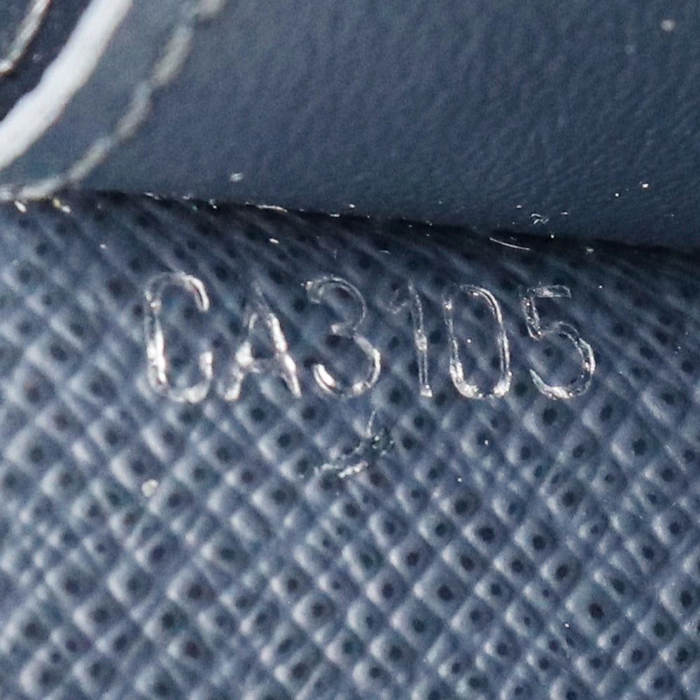 Louis Vuitton Brazza Navy Leather Wallet (Pre-Owned) Size ONE SIZE - 7 Thumbnail