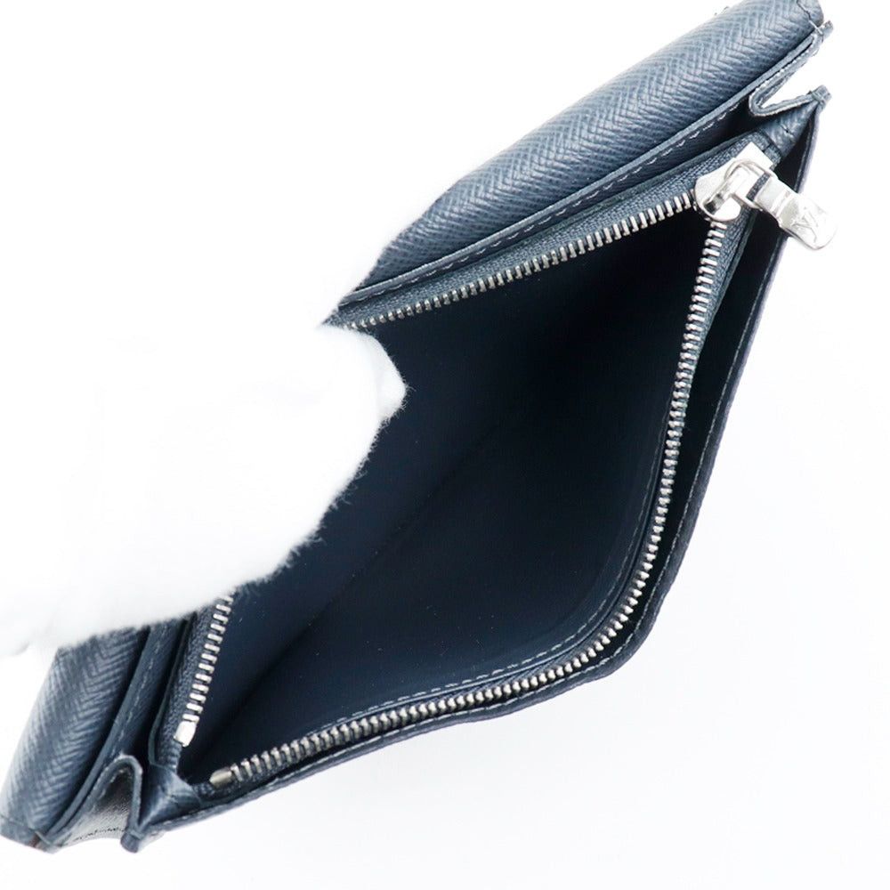 Louis Vuitton Brazza Navy Leather Wallet (Pre-Owned) Size ONE SIZE - 6 Thumbnail