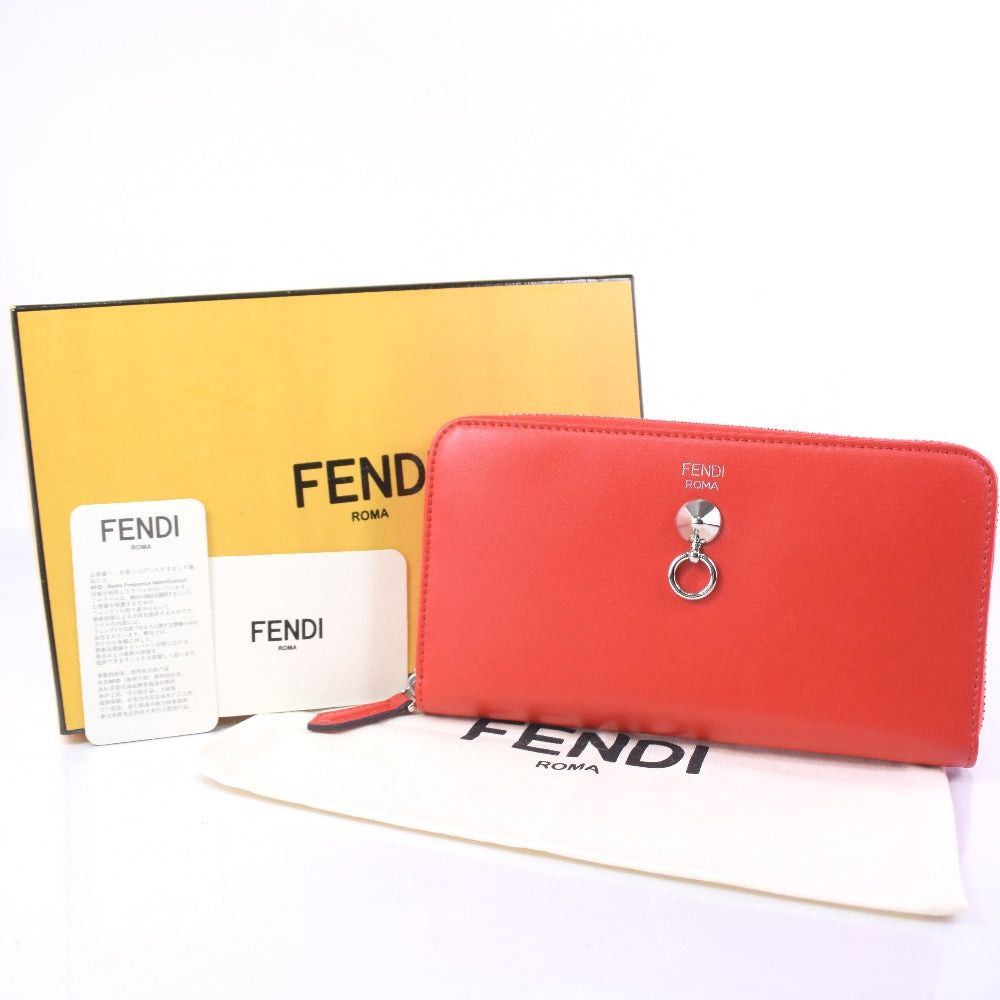 Fendi Orange Leather Wallet (Pre-Owned) Size ONE SIZE - 8 Thumbnail