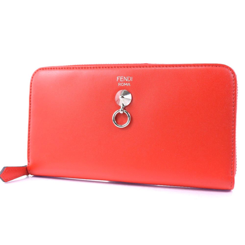 Fendi Orange Leather Wallet (Pre-Owned) Size ONE SIZE - 6 Thumbnail