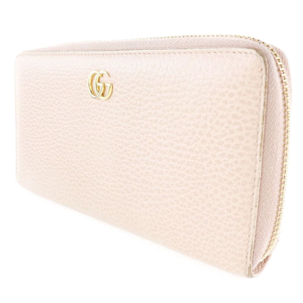 Gucci Gg Marmont Pink Leather Wallet (Pre-Owned) Size ONE SIZE - 3 Thumbnail