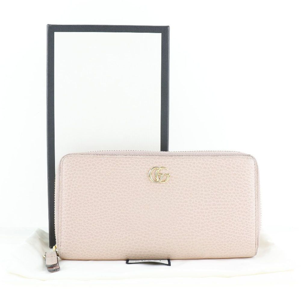 Gucci Gg Marmont Pink Leather Wallet (Pre-Owned) Size ONE SIZE - 8 Thumbnail
